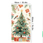 🎄 Jouluinen ovikoriste – 90 × 180 cm