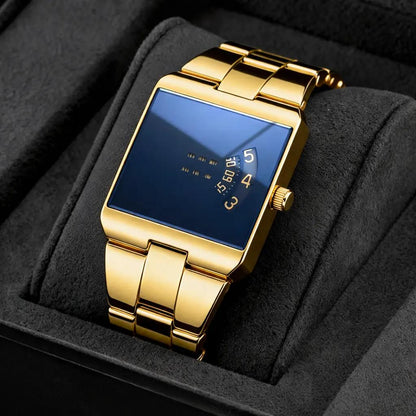Men's Square Face Quartz Watch