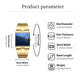 Men's Square Face Quartz Watch
