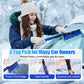 Multifunctional Car Snow Shovel with Ice Scraper & Brush