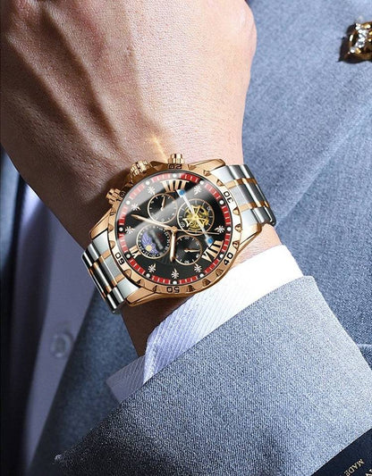⌚💧Swiss Brand New Waterproof Automatic Mechanical Watches