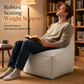 🛋️ 50 % alennus! ✨ Säilytysrahin päällinen vaatteille – täytä vanhoilla peitoilla ja täkeillä; kestävää ja repeämätöntä kangasta, erittäin leveä vetoketjuaukko – kestää 100 kg:n kuorman, toimii myös jalkarahina ja on hävikkitön säilytysratkaisu 🪑