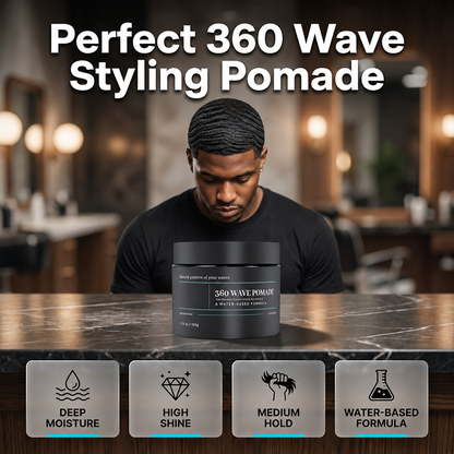 🌊 Vesipohjainen Wave-pomade
