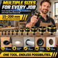 Multi-Purpose Hole Saw Drill Bit for Wood, Drywall and Metal