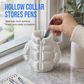 3D Printed Puffer Pen Holder Novelty Abstract Desktop Pencil Cup and Stationery Organizer for Students