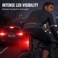 🚴 RAJOITETUN AJAN 50 % ALENNUS! 🔴 Ladattava turvatakavalo polkupyörään – laservaroitus, IPX5-vesitiiviys, USB-lataus 💡