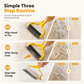 🥳2026 HOT SALE🥳💞50K+ SOLD! 🐾✨ 50% OFF! Pet Dematting & Deshedding Comb – dual rake clears tangles & mats, rounded tips protect skin, rust-resistant. Gentle grooming for dogs & cats! 🛡️💪