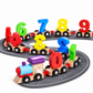 🖤Black Friday -huippualennus –50 %♟️Magneettinen Montessori-numerojuna puusta – opettavainen laskemislelu, täydellinen lahja taaperoille, pojille ja tytöille🚂