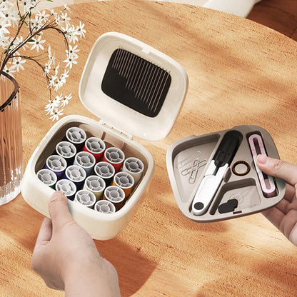 🧵 Magneettinen ompelusetti | Kannettava säilytysratkaisu neuloille, langoille ja pienille työkaluille