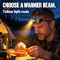 Ladattava, erittäin kirkas LED-otsavalaisin liiketunnistimella
