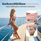 🏆VIIMEINEN PÄIVÄ 50% ALENNUS🔥Naisten kukkapainettu korkeavyötäröinen bikinisetti