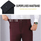 Hochelastische Chino Hose Herren Moderne Freizeithose-9