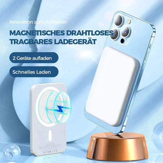 Tragbare kabellose magnetische Powerbank